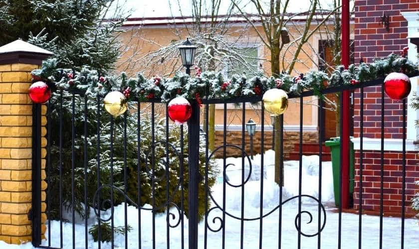 Decor Noel đặc biệt với tuyết trắng đẹp