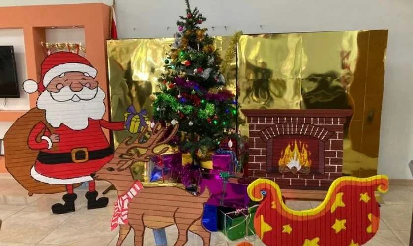 Ý tưởng trang trí Giáng sinh mầm non cho bé