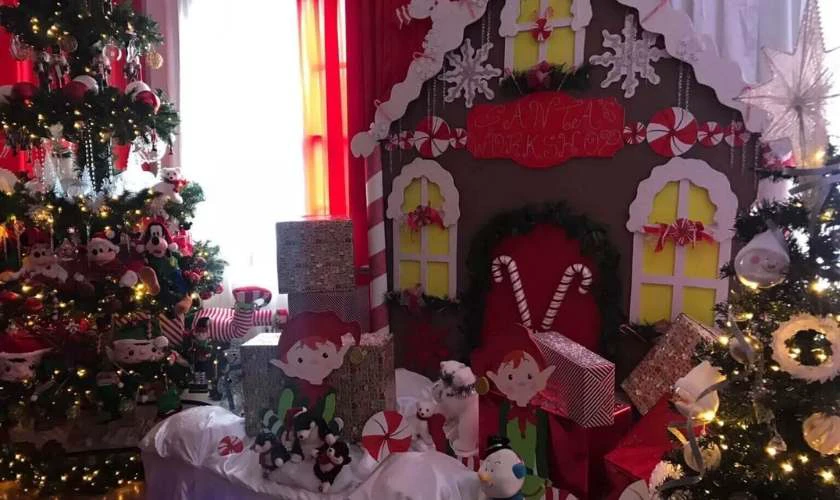 Ý tưởng trang trí Giáng sinh mầm non cho bé dễ tiếp cận