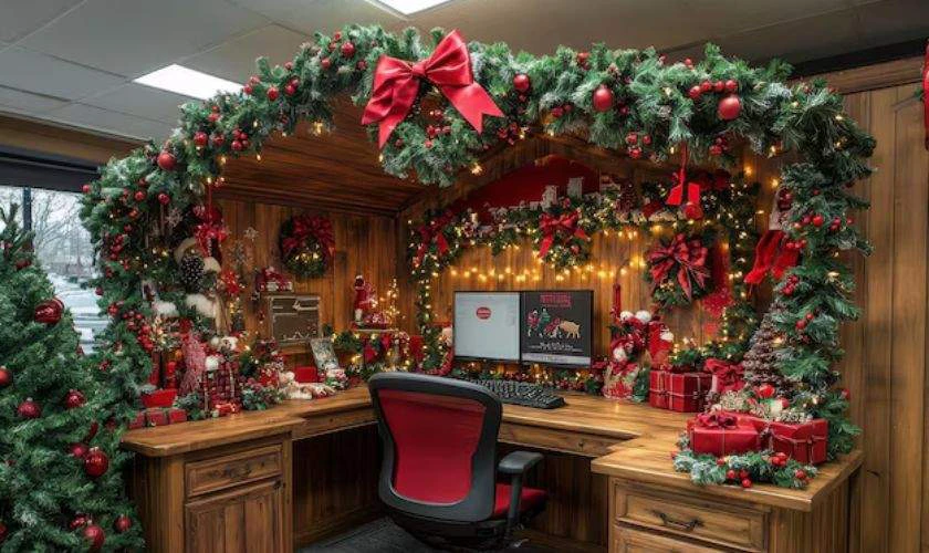 99+ ảnh ý tưởng trang trí Giáng sinh Noel văn phòng độc đáo
