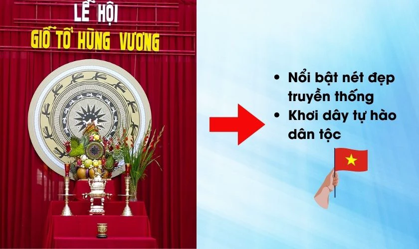 Trang trí Giỗ Tổ Hùng Vương có ý nghĩa gì?