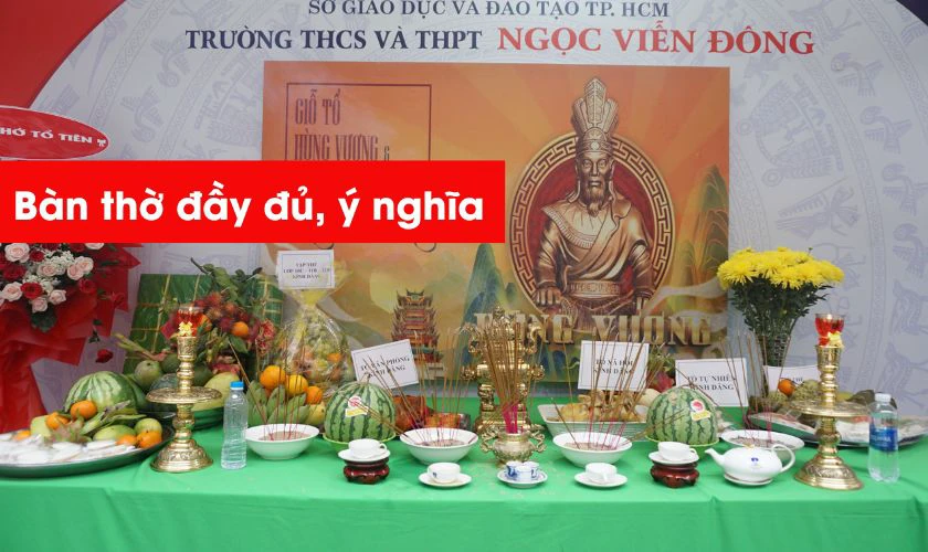 Lưu ý khi trang trí Giỗ Tổ Hùng Vương