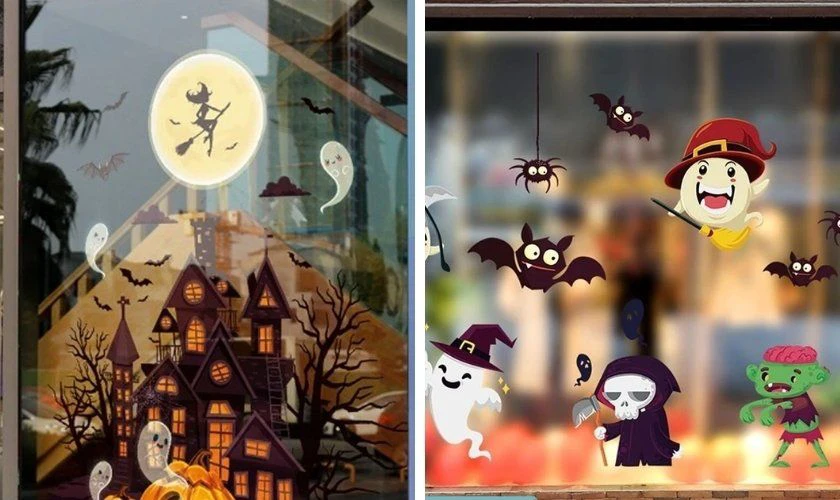 Trang trí Halloween mầm non dễ thương