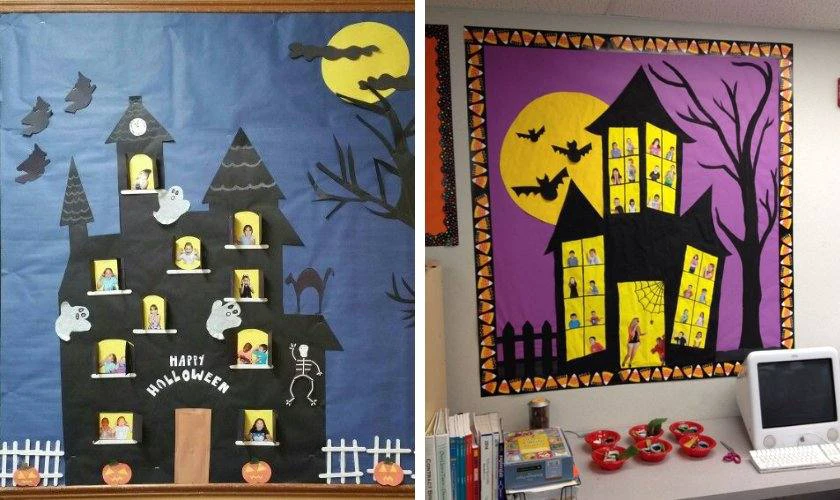 Trang trí Halloween trong lớp học