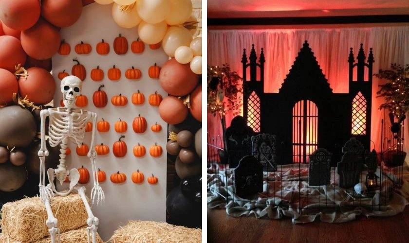 Trang trí Halloween tại văn phòng ma quái