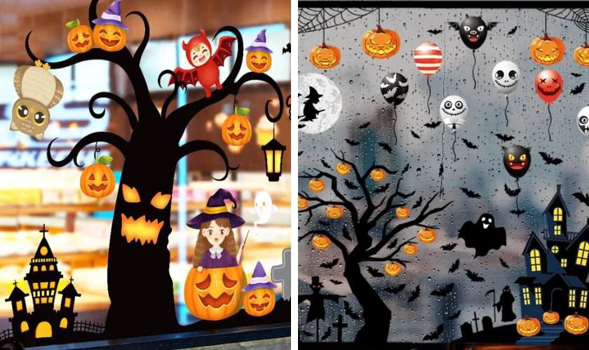 Trang trí Halloween mầm non hấp dẫn