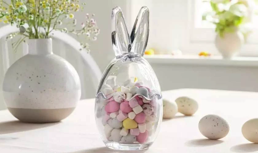 Mẫu trang trí Lễ Phục Sinh 2026 cho quán cafe thu hút