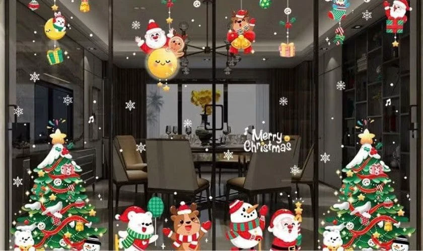 Decal hình ông già Noel