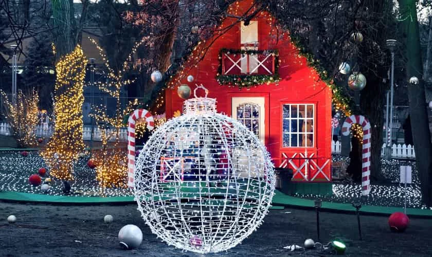 50 cách trang trí Noel ngoài trời ấn tượng