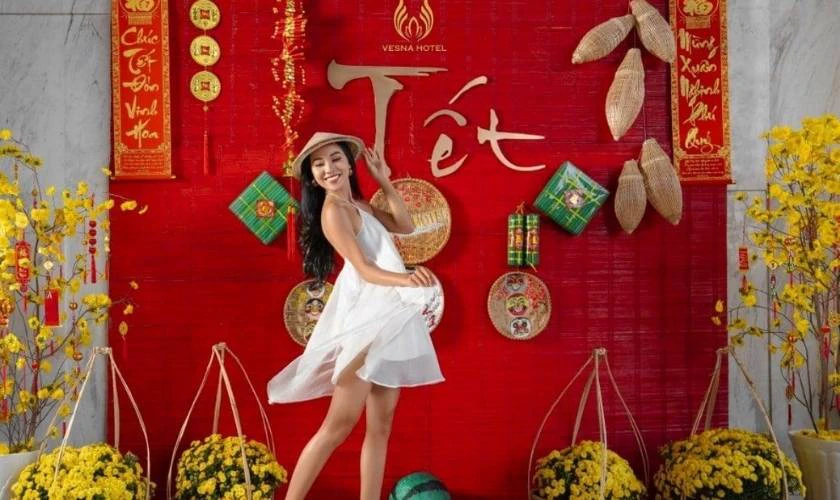 Cách trang trí với mành tre hiện đại