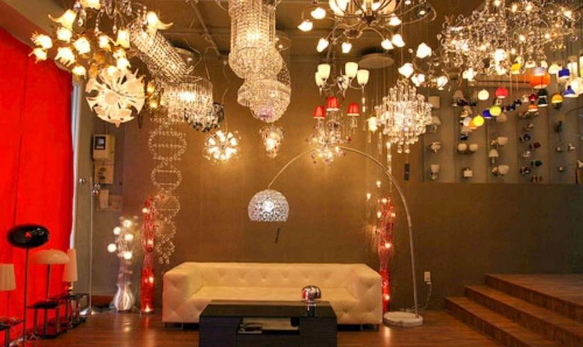 Cách trang trí văn phòng bằng đèn LED mùa Tết