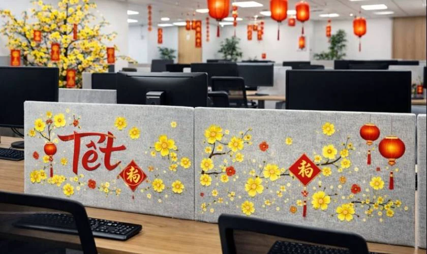 Decor khu vực làm việc chung độc đáo