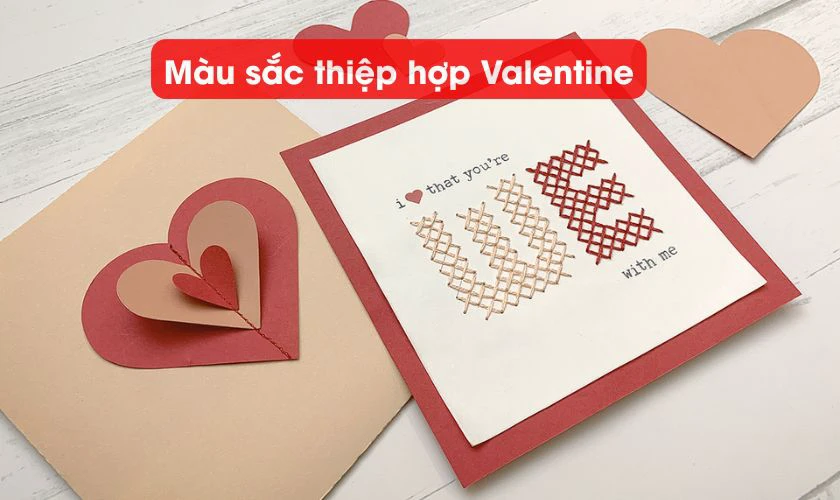 Lưu ý khi trang trí thiệp Valentine