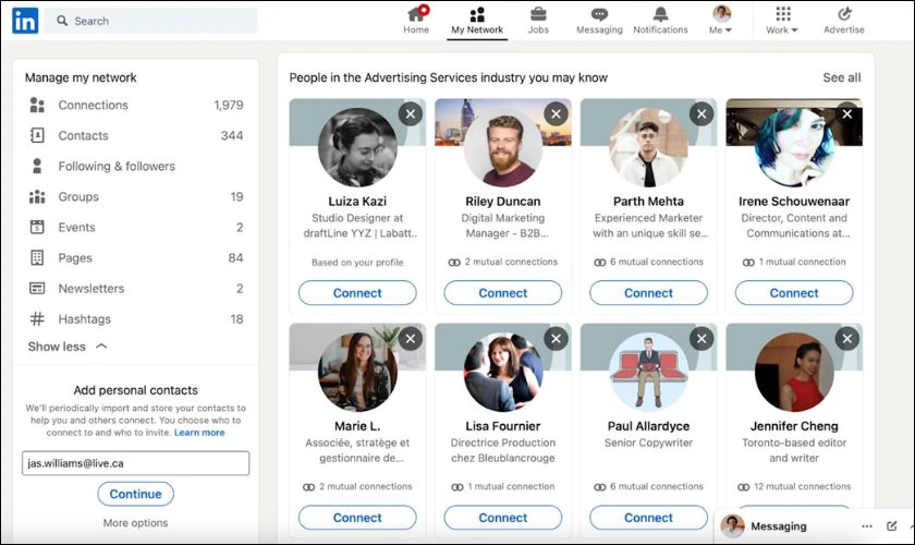LinkedIn là một trang web hữu ích cho sinh viên muốn xây dựng thương hiệu cá nhân