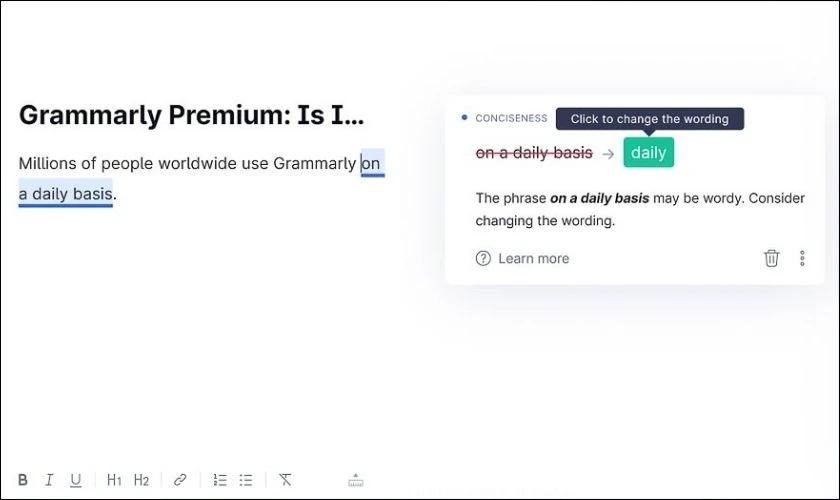 Grammarly – Kiểm tra chính tả, ngữ pháp tiếng Anh