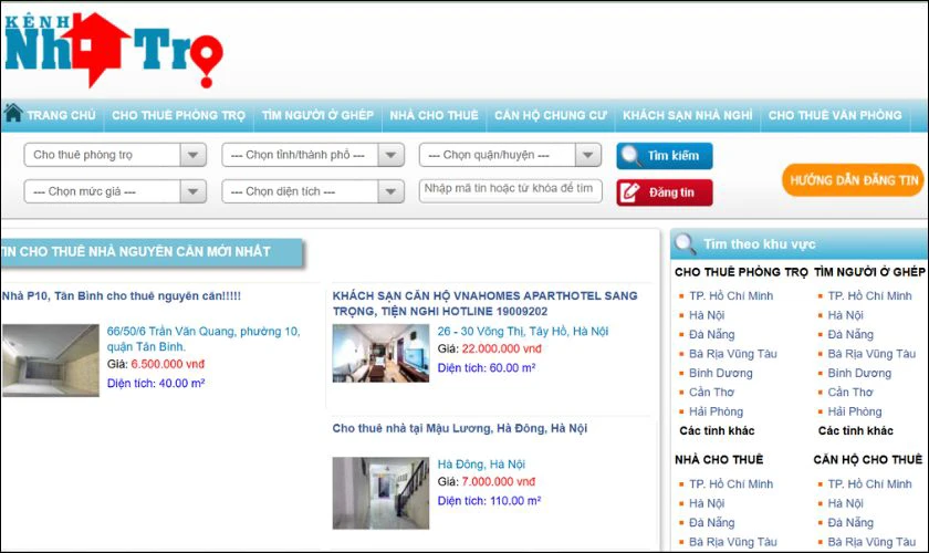 Kenhnhatro.com – Tin đăng có xác thực, hỗ trợ tư vấn trực tiếp