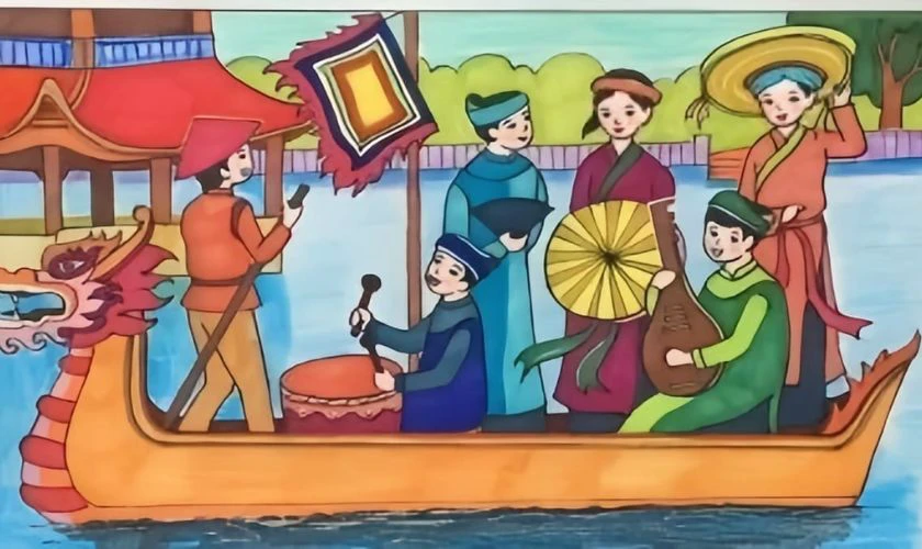 Hát quan họ trên sông