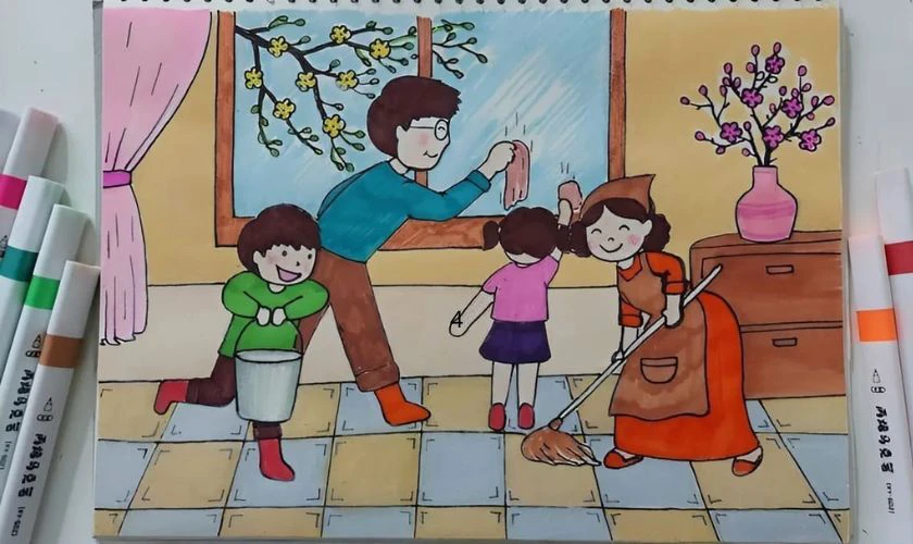 Tranh Tết sáng tạo, ấn tượng