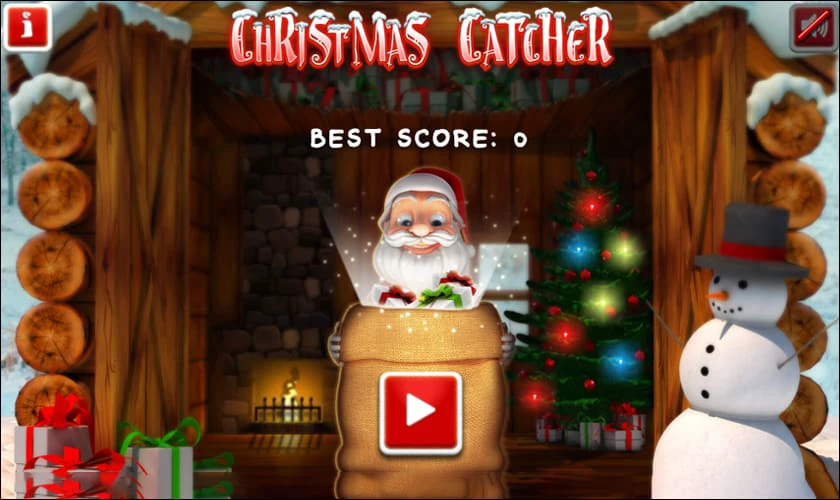 Xmas Catcher - Trò chơi trực tuyến Giáng Sinh đơn giản nhất