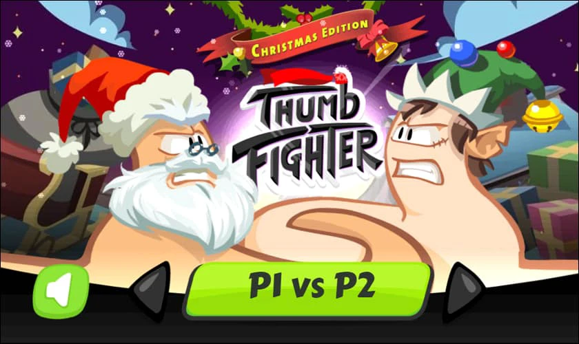 Thumb Fighter Christmas - Trò chơi Giáng Sinh cực vui
