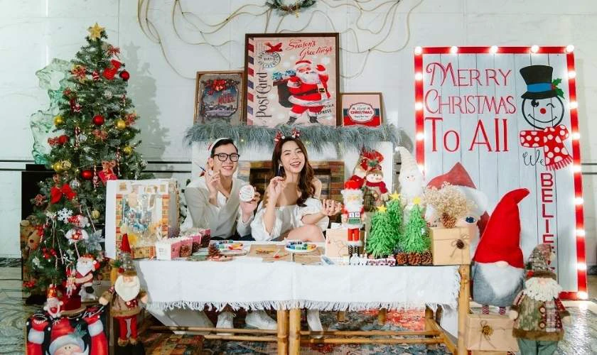 Thử thách đánh đố lời bài hát giáng sinh