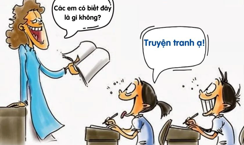 Truyện cười 20/11 đăng tập san - Vào bài