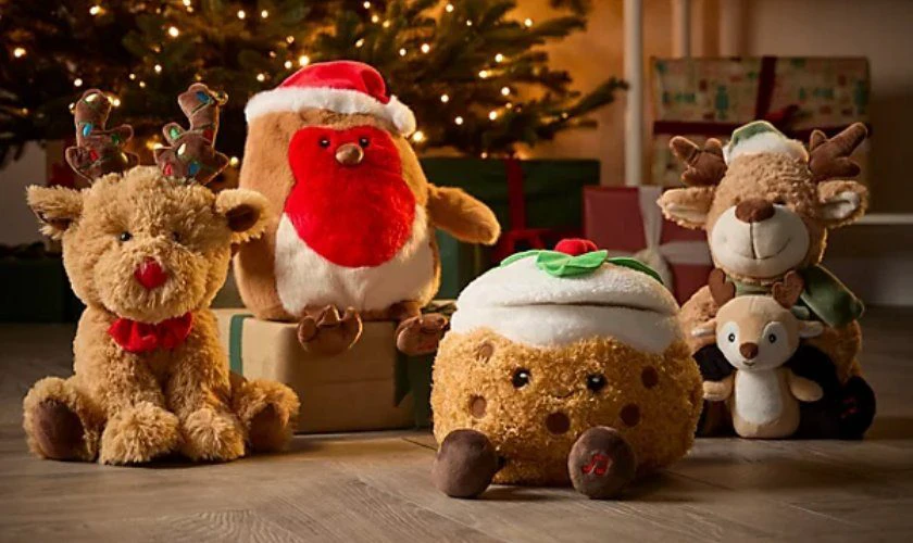 Gấu bông đáng yêu mùa Noel