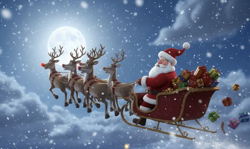 Hình ảnh chủ đề Noel đáng yêu, tải miễn phí