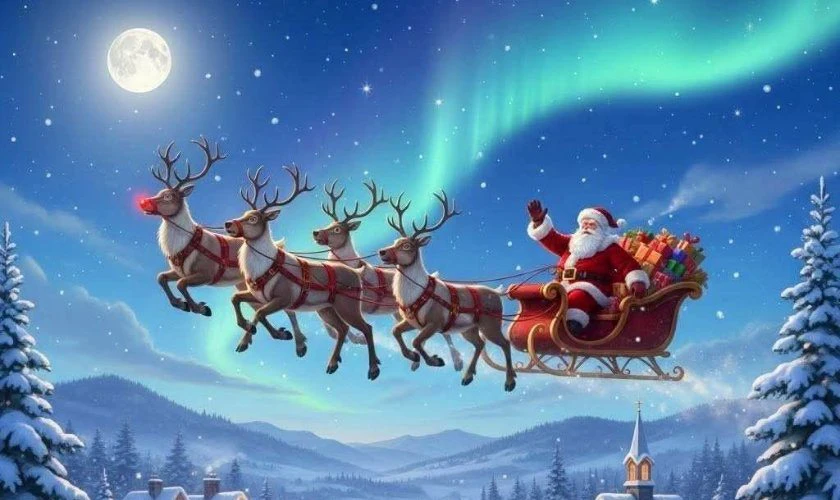 Ảnh đàn tuần lộc đẹp