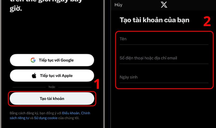 Đăng ký Twitter không cần số điện thoại mới nhất