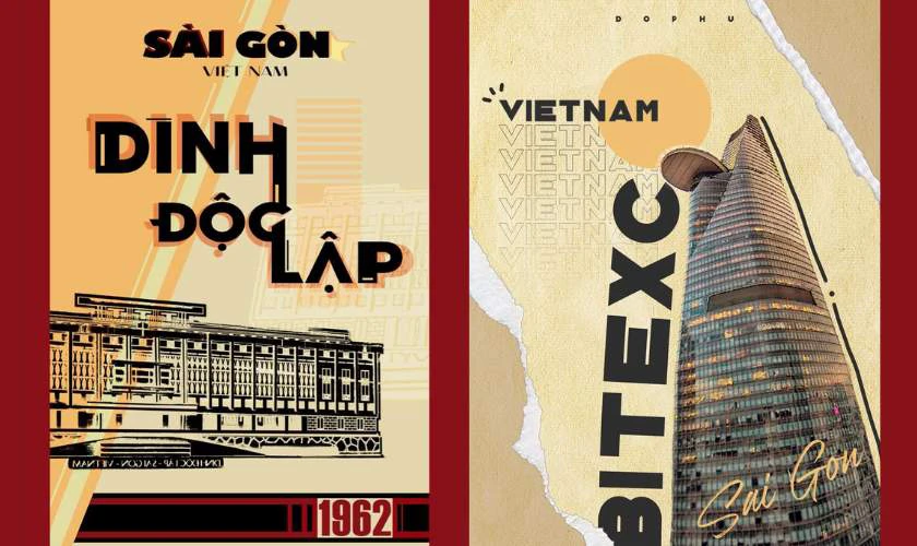 Mẫu Typography độc lạ