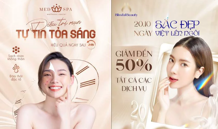 Mẫu chữ mẫu Typography cho ngành spa là gì?