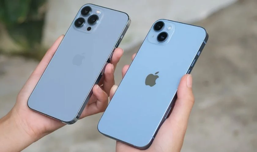 So sánh thiết kế iPhone 13 Pro Max và 14 Plus