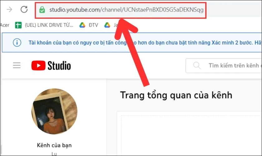 Cách cắt video bằng YouTube Studio