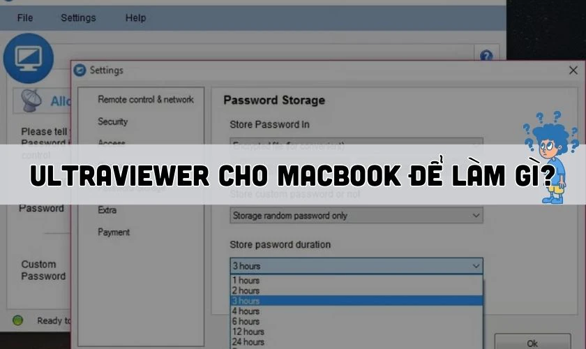 Ultraviewer cho MacBook để làm gì?