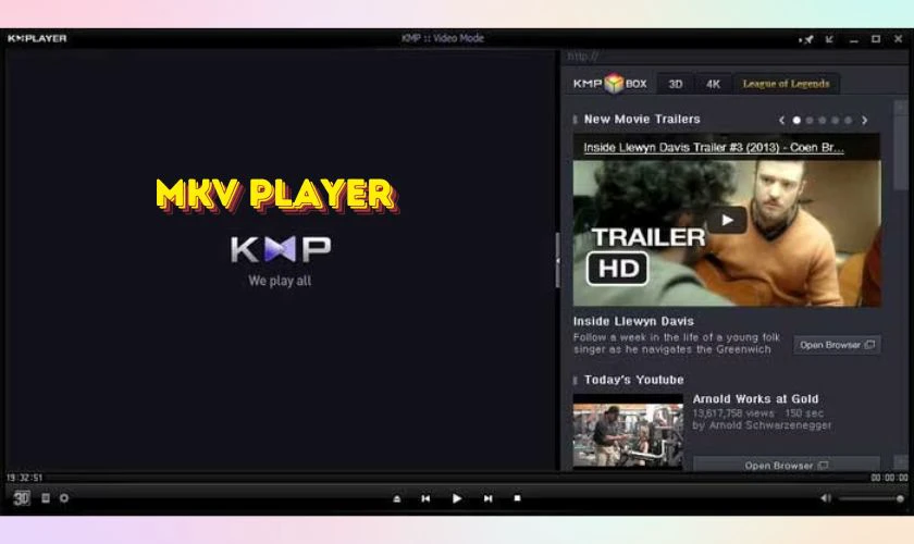 Xem video với MKV Player