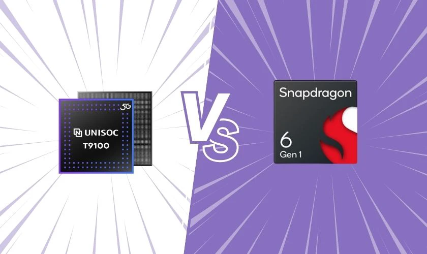 So sánh chip Unisoc T9100 và các loại chip Snapdragon cùng phân khúc
