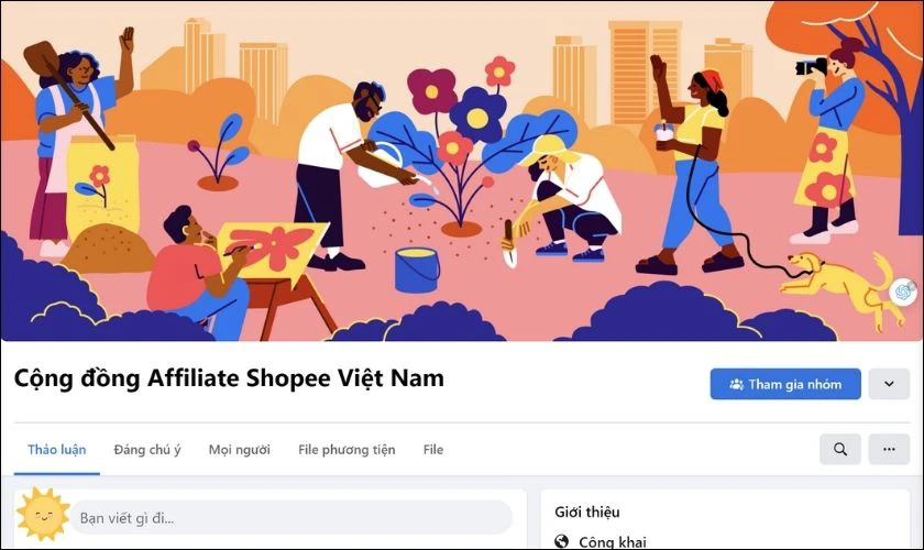 Tham gia cộng đồng Shopee Affiliate là gì?