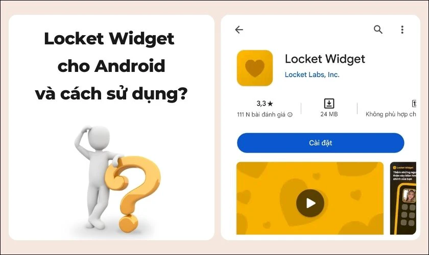 Tại sao cần sử dụng Locket Widget cho Android