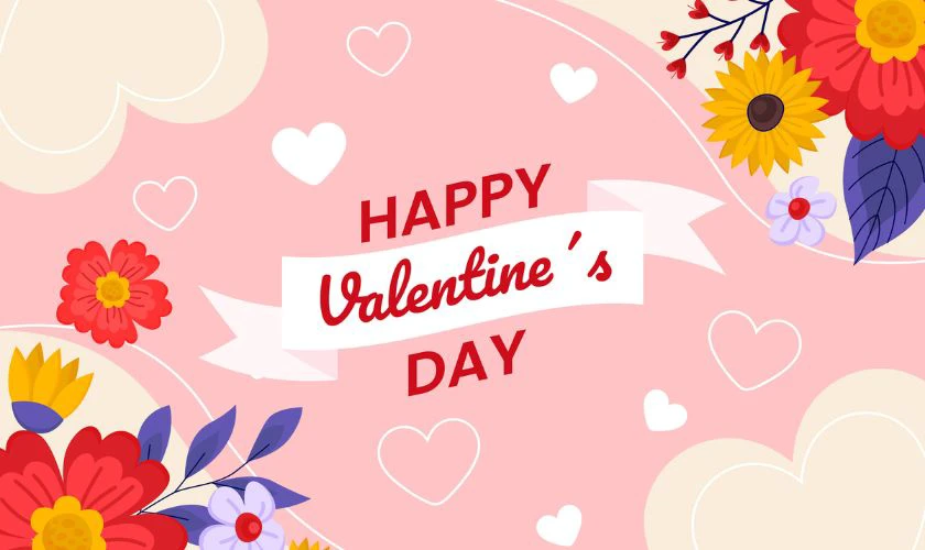 Valentine Day Background cute, dễ thương