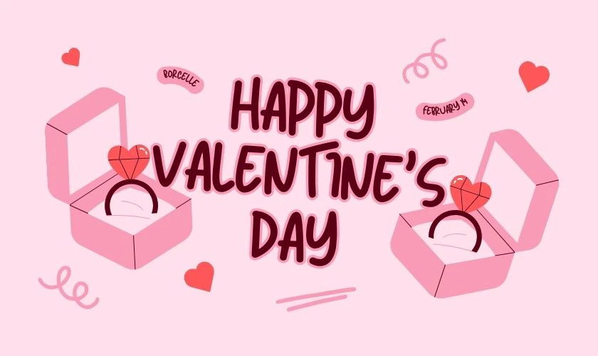 Valentine Background 14/2 theo chủ đề đẹp