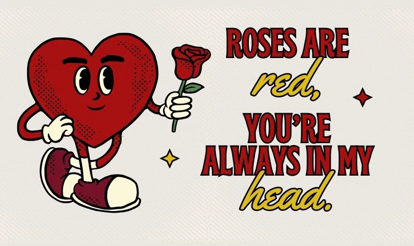 Background Valentine 14/2 chủ đề hoa hồng đáng yêu