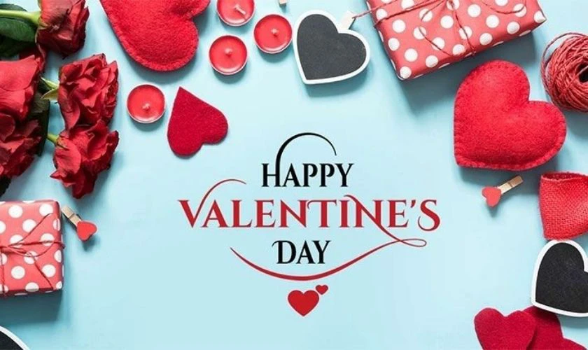 Happy Valentine Background siêu lãng mạn