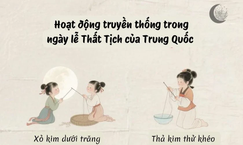 Valentine Trung Quốc có những hoạt động gì - Se chỉ, thêu thùa và xỏ kim