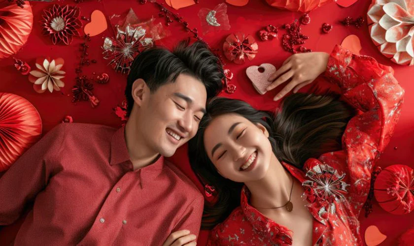 Hình ảnh Valentine Trung Quốc lãng mạn nhất 2026