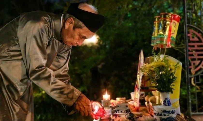 Văn Khấn 29 Tết 2026 Ngoài Trời