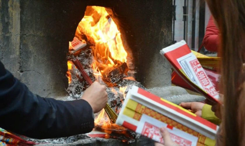 Hóa vàng nơi sạch sẽ