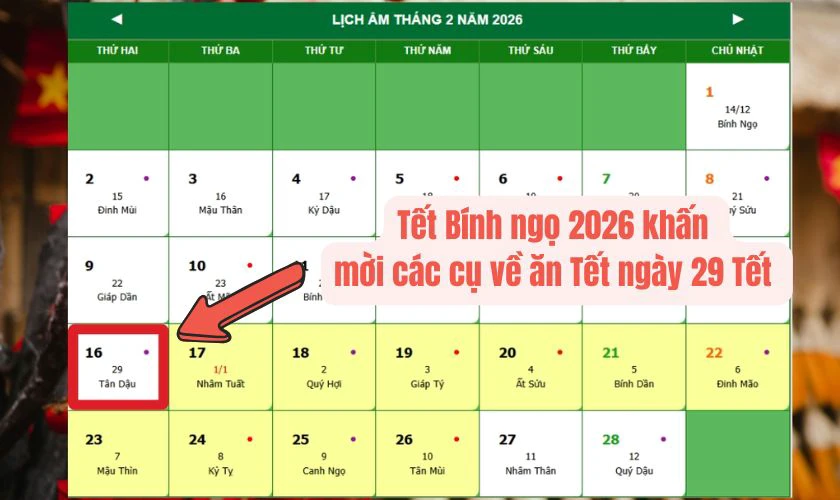 Văn khấn mời các cụ về ăn Tết nên thực hiện lúc mấy giờ? Ngày mấy?