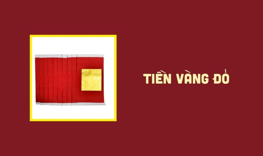 Tiền vàng đỏ