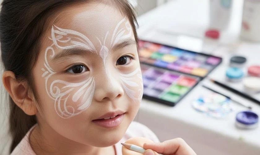 Cách vẽ mặt Halloween cho bé gái, bé trai 2025